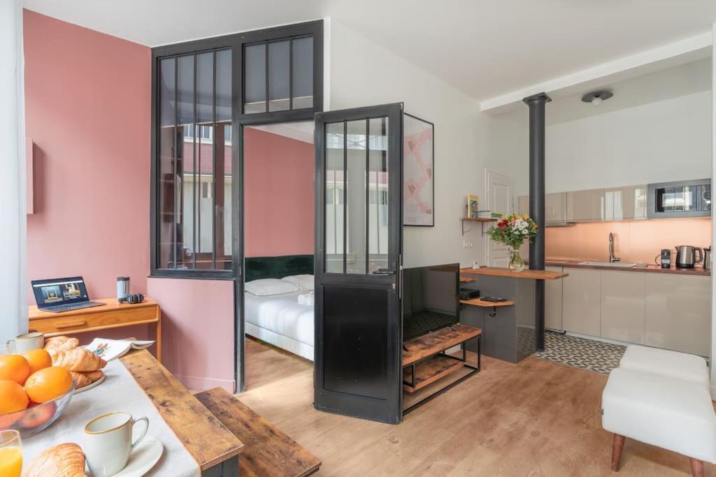 Appartement Magnifique Et Relaxant Avec Sauna باريس المظهر الخارجي الصورة