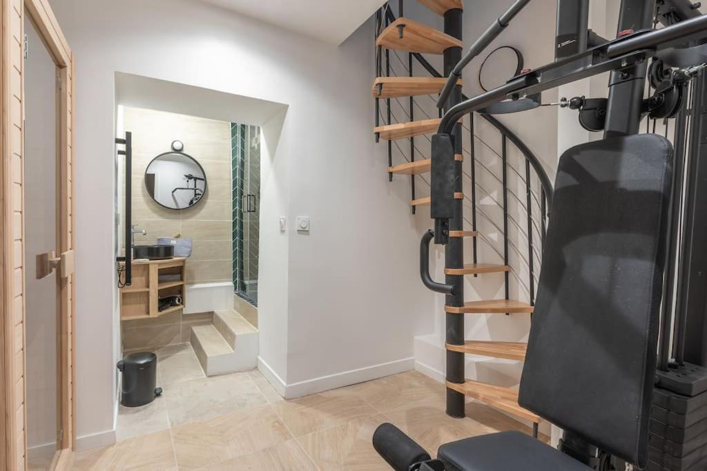 Appartement Magnifique Et Relaxant Avec Sauna باريس المظهر الخارجي الصورة
